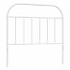 Stylish White Metal Headboard 107 cm | HipoMarket