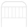 Stylish White Metal Headboard 107 cm | HipoMarket