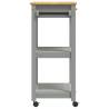 Kitchen Trolley MONZA - Solid Wood Pine | Stylish Storage