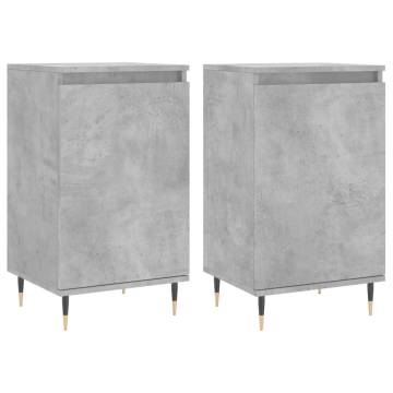 Trendy Sideboards - 2 pcs Concrete Grey | HipoMarket