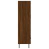 Stylish Highboard Brown Oak - 69.5x31x115 cm | HipoMarket