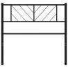 Black Metal Headboard - Stylish & Sturdy Design | HipoMarket