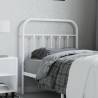 Metal Headboard White 80 cm Colour white Size 80 cm Quantity in Package 1 