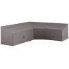 Madison L-shaped Lounge Cover 270x270 cm - Grey | HipoMarket