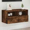 TV Wall Cabinet Smoked Oak 60x30x30 cm Engineered Wood Colour smoked oak Quantity in Package 1 Width 60 cm 