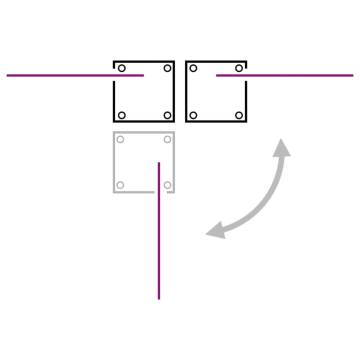 Retractable Side Awning Cream 140x1000 cm - Hipomarket