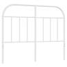 Stylish White Metal Headboard 120 cm | Hipomarket