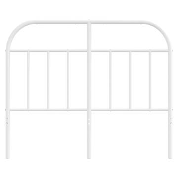 Stylish White Metal Headboard 120 cm | Hipomarket