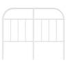 Stylish White Metal Headboard 120 cm | Hipomarket