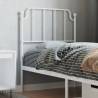 Metal Headboard White 80 cm Colour white Size 80 cm Quantity in Package 1 