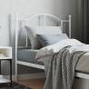 Metal Headboard White 90 cm Colour white Size 90 cm Quantity in Package 1 