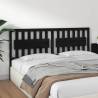 Black Pine Bed Headboard – Stylish & Rustic Design