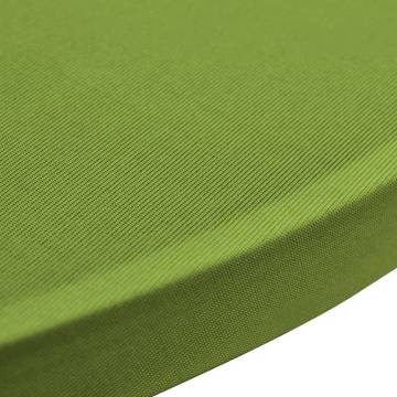 Stretch Table Cover 70 cm Green - Set of 2 | HipoMarket