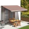 Replacement Fabric for Awning Brown 4.5x3 m Colour brown Size 450 x 300 cm Quantity in Package 1 