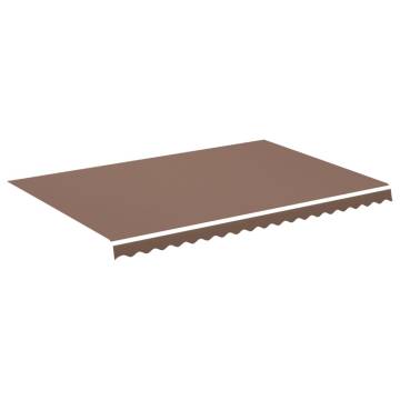 Replacement Awning Fabric Brown 4.5x3m | HipoMarket UK