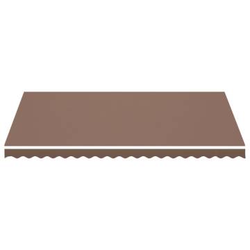 Replacement Awning Fabric Brown 4.5x3m | HipoMarket UK