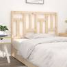 Bed Headboard 155.5x4x100 cm Solid Wood Pine Colour natural Size 155.5 x 100 cm Quantity in Package 1 