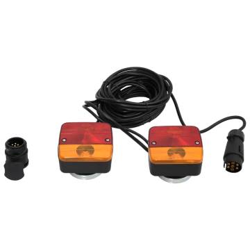 2 Pcs Red Trailer Lights - 12V Classic Bulb | HipoMarket