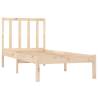 Solid Pine Bed Frame 90x190 cm Single - Timeless Design