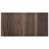 Self-Adhesive Dark Brown PVC Flooring Planks - 55 pcs | Hipomarket