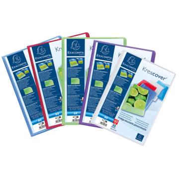 Exacompta A4 30 Pockets Display Books - Pack of 12 | HipoMarket