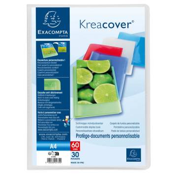 Exacompta A4 30 Pockets Display Books - Pack of 12 | HipoMarket