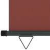 Balcony Side Awning 122x250 cm - Brown Privacy Screen