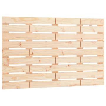 Elegant Solid Pine Wall Headboard | 81x3x63 cm | HipoMarket