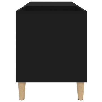 Black Record Cabinet - 84.5x38x48 cm | Hipomarket