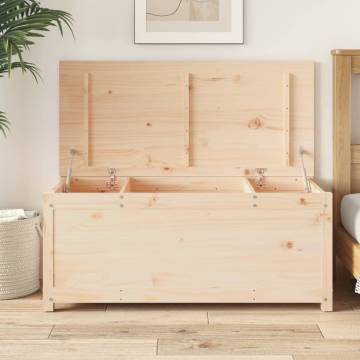 Storage Box 110x50x45.5 cm | Solid Pine Wood - Hipomarket