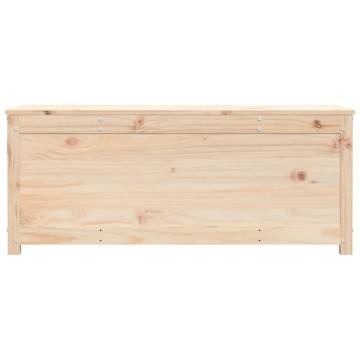 Storage Box 110x50x45.5 cm | Solid Pine Wood - Hipomarket