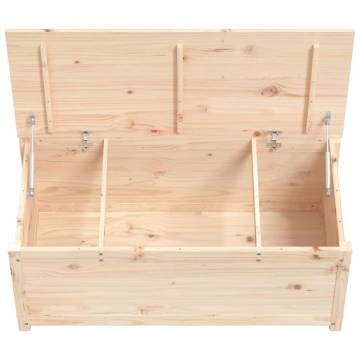 Storage Box 110x50x45.5 cm | Solid Pine Wood - Hipomarket