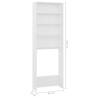 Washing Machine Cabinet White 64x24x190 cm - Stylish Storage