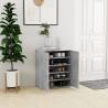 Shoe Cabinet Concrete Grey 60x35x70 cm Engineered Wood Colour concrete grey Quantity in Package 1 Number of Number of shelves 