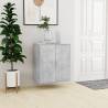 Shoe Cabinet Concrete Grey 60x35x70 cm | Stylish Storage Solution