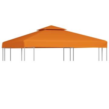 Gazebo Cover Replacement Canopy 3x3m Orange - 310g/m²