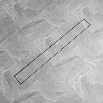 Stylish Linear Shower Drain 1030x140 mm - Stainless Steel