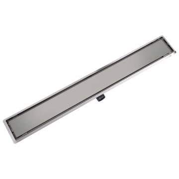 Stylish Linear Shower Drain 1030x140 mm - Stainless Steel