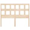 Stylish Solid Wood Pine Bed Headboard - 140.5x4x100 cm