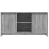 Stylish Grey Sonoma TV Cabinet - 102x37.5x52.5 cm