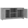 Stylish Grey Sonoma TV Cabinet - 102x37.5x52.5 cm