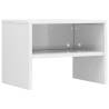 Elegant High Gloss White Bedside Cabinets - Set of 2