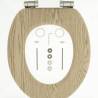 Tiger Soft-Close Toilet Seat - MDF Brown | HipoMarket UK