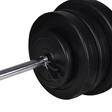 Barbell + 2 Dumbbell Set 60.5kg - Home Workout Equipment