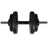 Barbell + 2 Dumbbell Set 60.5kg - Home Workout Equipment