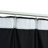 Blackout Curtains 2 pcs Velvet Black 140x175 cm - Stylish Privacy