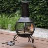 RedFire Sauda Bronze Steel Fire Pit - Stylish Outdoor Heating