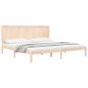 Solid Wood Pine Bed Frame 180x200 cm - Super King Size