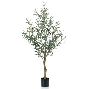 Emerald Artificial Olive Tree 115 cm - Lifelike Home Decor