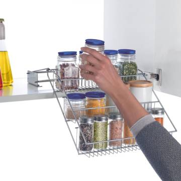 Metaltex 3-Tier Spice Rack Up&Down - Space-Saving Design